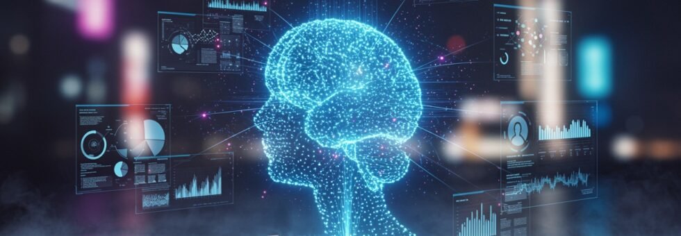 'a,Futuristic,Visualization,Representing,The,Symbiosis,Between,Artificial,Intelligence,And