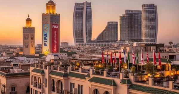 Le Maroc entreprend une métamorphose hôtelière sans précédent pour accueillir la Coupe du Monde 2030. Avec l'objectif d'ajouter 100 000 lits supplémentaires à son parc actuel, le royaume mobilise 5 à 6 milliards de dollars dans une course contre la montre. Cette transformation pharaonique, orchestrée à travers des mécanismes financiers innovants et l'intégration du parc immobilier privé, transcende la simple augmentation de capacité. Elle représente une redéfinition complète de l'hospitalité marocaine, où tradition millénaire et standards internationaux doivent coexister harmonieusement pour créer un legs durable au-delà de l'événement sportif.