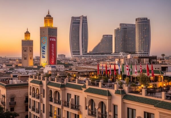 Le Maroc entreprend une métamorphose hôtelière sans précédent pour accueillir la Coupe du Monde 2030. Avec l'objectif d'ajouter 100 000 lits supplémentaires à son parc actuel, le royaume mobilise 5 à 6 milliards de dollars dans une course contre la montre. Cette transformation pharaonique, orchestrée à travers des mécanismes financiers innovants et l'intégration du parc immobilier privé, transcende la simple augmentation de capacité. Elle représente une redéfinition complète de l'hospitalité marocaine, où tradition millénaire et standards internationaux doivent coexister harmonieusement pour créer un legs durable au-delà de l'événement sportif.